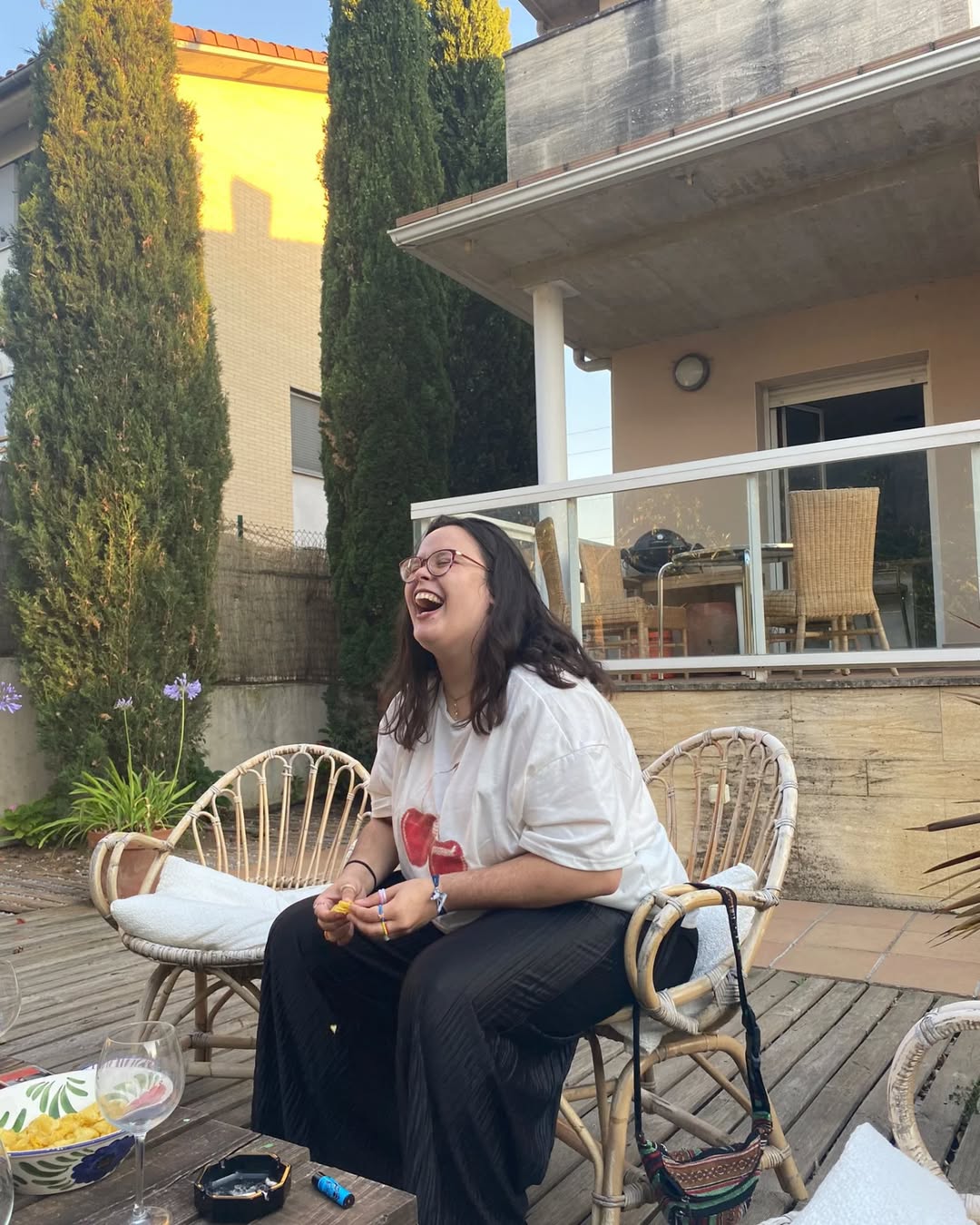 Ale Osés en una entrevista